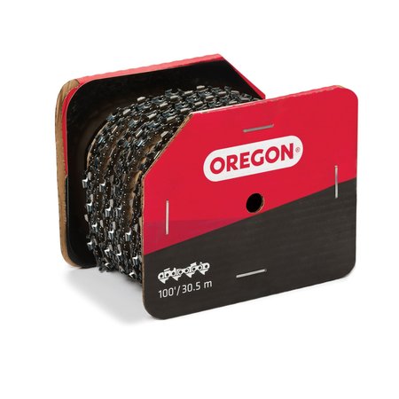 OREGON RipCut Low Profile Saw Chain, 3/8" Pitch, .050" Gauge, 100' Reel 91R100R